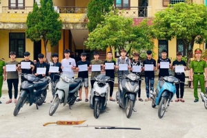 Ninh Bình: Khởi tố nhóm thanh, thiếu niên về hành vi “Gây rối trật tự công cộng”