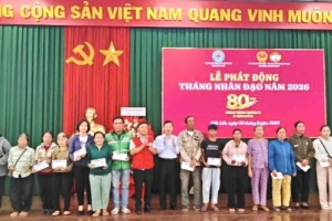 Đắk Lắk: Phát động Tháng Nhân đạo năm 2026