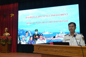 Lan tỏa tình yêu biển, đảo cho thế hệ trẻ tại Hải đoàn 32