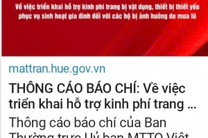 Huế: Chủ trương hỗ trợ người dân bị thiệt hại lũ lụt năm 2025, triển khai thế nào?
