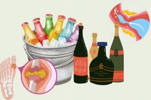 Cảnh báo 5 loại đồ uống làm tăng axit uric gây nguy cơ bệnh gout