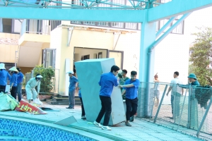 Bắc Ninh: Huy động lực lượng di chuyển thiết bị trường học đến nơi học tạm phục vụ dự án sân bay Gia Bình