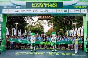 Herbalife Việt Nam tiếp tục đồng hành cùng Giải chạy VnExpress Marathon tại thành phố Cần Thơ