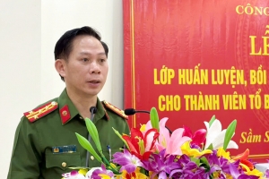 Thanh Hóa: Khai giảng lớp huấn luyện, bồi dưỡng nghiệp vụ cho lực lượng tham gia bảo vệ ANTT ở cơ sở