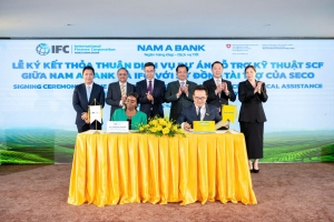 Nam A Bank bắt tay IFC phát triển tài trợ chuỗi cung ứng cho SMEs