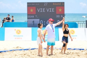 Đà Nẵng: Tuyển thủ Việt Nam xuất sắc giành 2 HCV giải vật bãi biển thế giới 2026