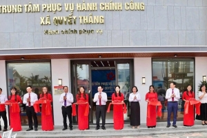 Hải Phòng: Khánh thành Trung tâm Phục vụ hành chính công xã Quyết Thắng
