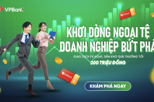 Doanh nghiệp SME giao dịch ngoại tệ tại VPBank nhận nhiều ưu đãi hấp dẫn