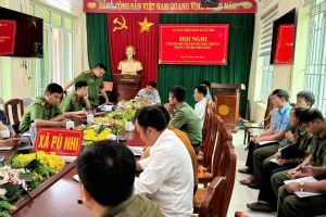 Công an tỉnh Thanh Hóa triển khai cao điểm rà soát, giải quyết mâu thuẫn trên địa bàn