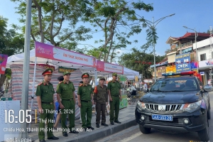 Hải Phòng: Tăng cường bảo đảm an ninh trật tự, trật tự đô thị mùa cao điểm du lịch, lễ hội
