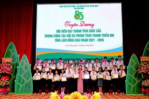 Lâm Đồng tuyên dương 170 giáo viên Tổng phụ trách Đội và đội viên tiêu biểu