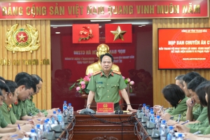 Phát động cao điểm thi đua 60 ngày đêm chào mừng Ngày truyền thống lực lượng An ninh nhân dân