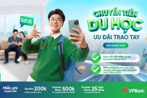 Chuyển tiền du học qua VPBank: Vững tài chính, trọn hành trình tri thức