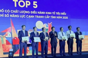 Phú Thọ ghi dấu ấn trong TOP 5 về chất lượng điều hành kinh tế năm 2025