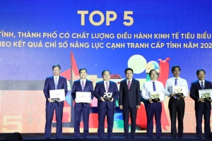 Bắc Ninh lọt top 5 địa phương có chất lượng điều hành kinh tế tiêu biểu