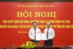 Kiện toàn chức danh lãnh đạo cấp sở, ngành tỉnh Bắc Ninh