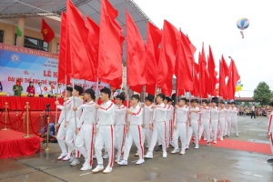 Bắc Ninh: Hàng nghìn người tham dự khai mạc Đại hội Thể dục thể thao xã Liên Bão lần thứ I