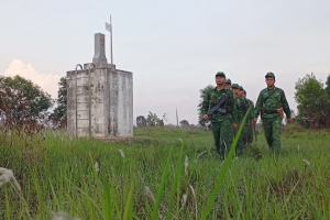 Bộ đội Biên phòng Tây Ninh học tập và làm theo Bác