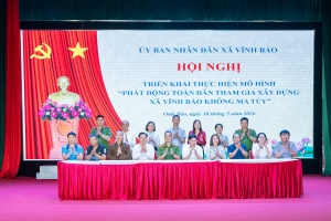 Hải Phòng: Xã Vĩnh Bảo triển khai mô hình “Toàn dân tham gia xây dựng xã không ma túy”