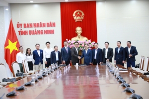 Chủ tịch UBND tỉnh Quảng Ninh làm việc với Tập đoàn Amata và Tập đoàn Marubeni