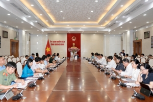 Tập trung triển khai, bảo đảm chất lượng hồ sơ đề nghị công nhận Quảng Ninh đạt tiêu chí đô thị loại I