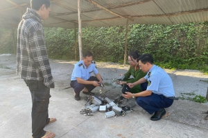 Lào Cai: Xử phạt cơ sở kinh doanh phụ kiện xe điện không rõ nguồn gốc