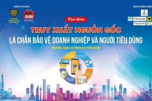 Sắp toạ đàm Truy xuất nguồn gốc: Hơn 1 triệu mã hàng hoá được xác thực, sẽ tăng cấp số nhân