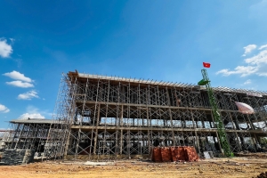 Gia Lai: Giai đoạn "nước rút" gặp khó về nhân công xây dựng trường học vùng biên cương