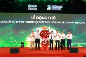 Hà Nội động thổ nhà máy điện rác công nghệ cao hơn 5.200 tỷ đồng tại Xuân Mai