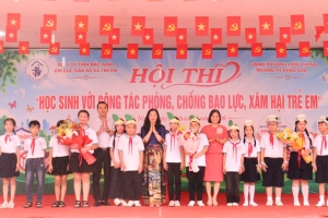 Bắc Ninh: Sôi nổi Hội thi phòng chống bạo lực, xâm hại trẻ em