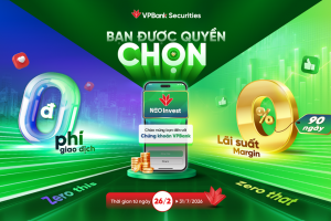 Đón sinh nhật 4 tuổi, VPBankS “chơi lớn” với loạt ưu đãi hỗ trợ nhà đầu tư
