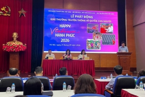Phát động Giải thưởng “Việt Nam hạnh phúc - Happy Vietnam 2026”