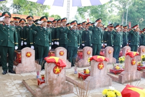 Nghệ An truy điệu, an táng 80 hài cốt liệt sĩ hy sinh trên đất Lào
