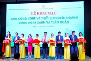 TP. HCM khai mạc Techmart 2026, thúc đẩy công nghệ xanh và kinh tế tuần hoàn