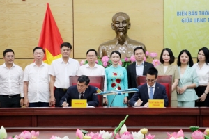 Nghệ An và Vietnam Airlines tăng cường hợp tác phát triển du lịch, hàng không giai đoạn 2026 - 2030