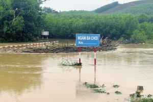 Mưa lớn gây ngập lụt, chia cắt cục bộ nhiều xã miền núi Bắc Ninh