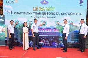 Huế: Chợ Đông Ba ra mắt giải pháp thanh toán QR động