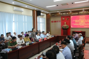 Đoàn tỉnh Hủa Phăn, nước CHDC Nhân dân Lào thăm và làm việc tại Cô Tô