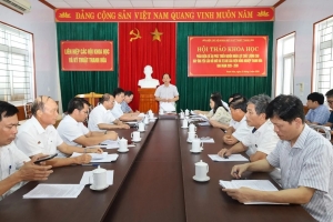 Hội thảo khoa học phản biện đề án phát triển nguồn nhân lực chất lượng cao tại Viện Nông nghiệp Thanh Hóa