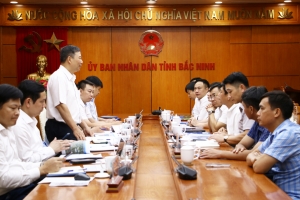 Bắc Ninh làm việc với VEC về dự án cao tốc Nội Bài - Bắc Ninh - Chí Linh hơn 30.000 tỷ đồng