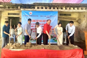 Hội Chữ thập đỏ thành phố Hải Phòng dự kiến hỗ trợ xây dựng 20 căn nhà Chữ thập đỏ với tổng kinh phí 1,6 tỷ đồng