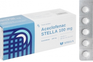 Xử phạt 70 triệu đồng, buộc tiêu hủy lô thuốc Aceclofenac STELLA 100mg vi phạm chất lượng