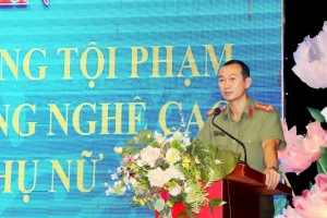 Thanh Hóa: Tập huấn phòng chống tội phạm, tội phạm lừa đảo công nghệ cao cho cán bộ Hội Phụ nữ