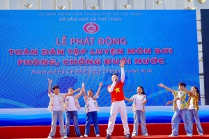 TP.HCM: Phát động toàn dân tập luyện môn bơi