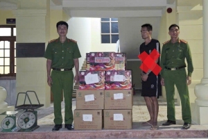 Hải Phòng: Bắt giữ và khởi tố đối tượng buôn bán, vận chuyển gần 2,5 tạ pháo nổ