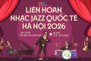 Hà Nội tổ chức Liên hoan nhạc Jazz quốc tế 2026 với chủ đề “Giai điệu không biên giới”