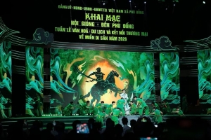 Hội Gióng Đền Phù Đổng khai hội, lan tỏa hào khí Thánh Gióng giữa lòng Thủ đô