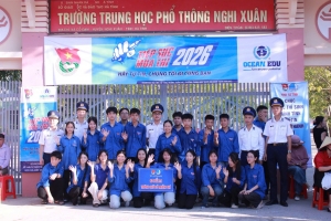 Tuổi trẻ Bộ Tư lệnh Vùng Cảnh sát biển 1 tiếp sức mùa thi 2026