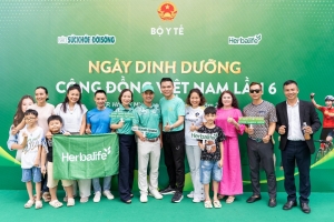 Herbalife Việt Nam đồng hành cùng Báo Sức khỏe và Đời sống tổ chức Ngày Dinh Dưỡng Cộng Đồng Việt Nam lần 6