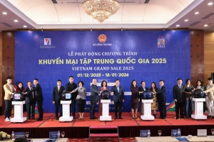 Bộ Công Thương triển khai “Vietnam Grand Sale 2026”: Mức giảm giá tối đa lên tới 100%